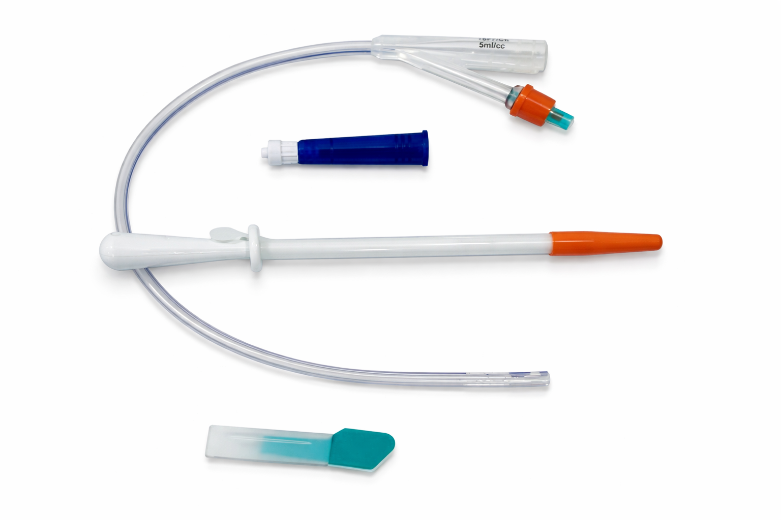 Suprapubic Drainage Catheter Set Plastic Trocar