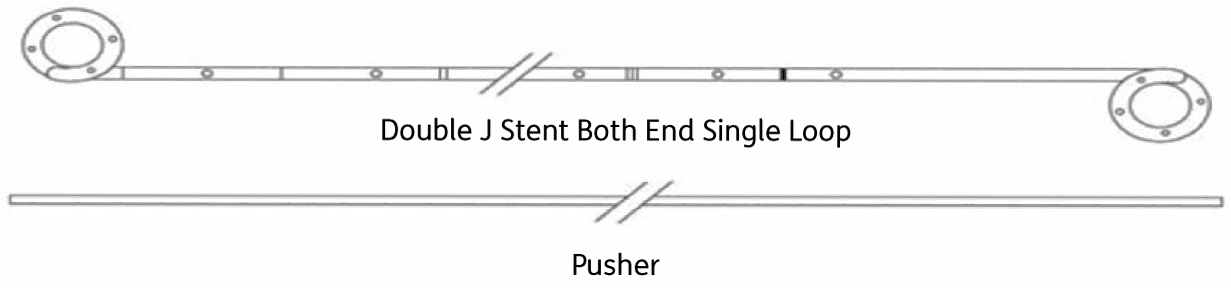 Double J Stent Both End Single Loop 4